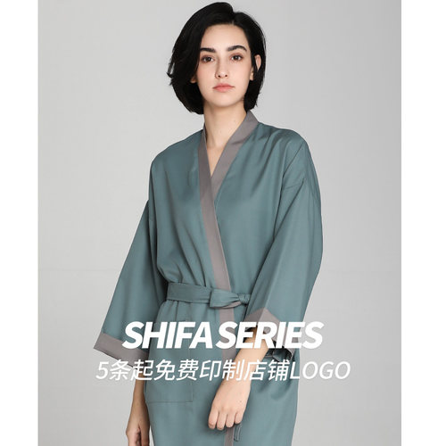 网红美发客袍染发专用客服美容