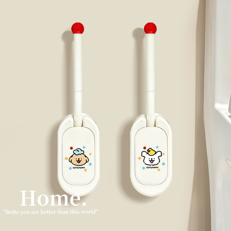 卫生间马桶刷家用无死角高级感壁挂洁厕刷套装长柄刷洗厕所清洁刷