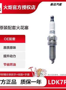火炬OE209铱金火花塞LDK7RKI适配奇瑞A3艾瑞泽5/7GXEX瑞虎3X5