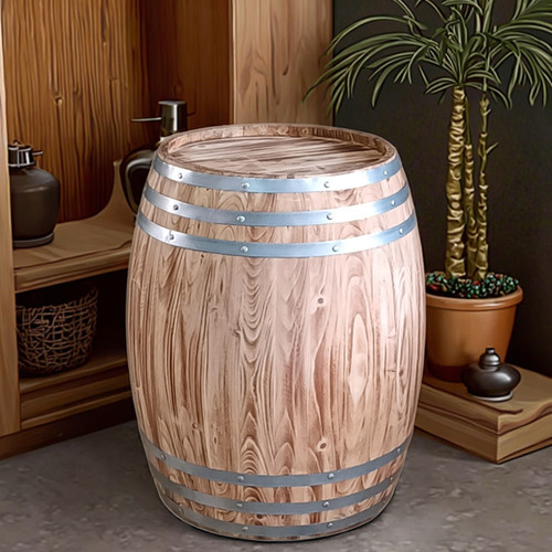 仿古装饰酒桶加粗胖橡木桶