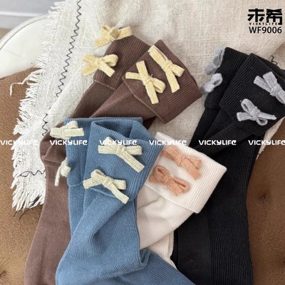 中筒潮袜秋冬季袜子棉袜JK长袜