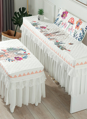 电子钢琴罩88键THEONE智能琴套雅马哈蕾丝防尘罩乐器盖布遮灰琴披