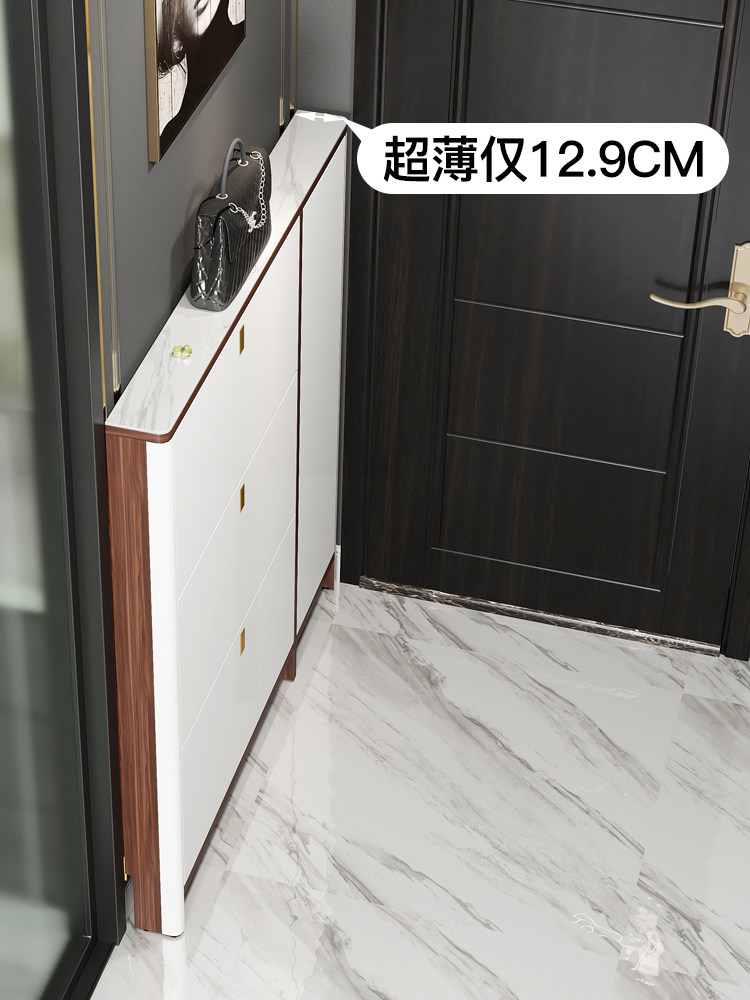 超薄翻斗鞋柜入户门口家用13cm一体靠墙门后12厘米小户型实木极窄,住宅家具,鞋柜,淘宝优惠券,粉丝福利购,淘宝优惠卷
