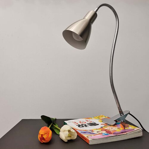 明月星夹子灯简易实用工作夹子灯