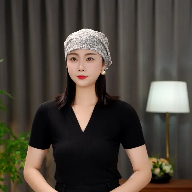 薄款休闲防晒洋气百搭丝巾帽