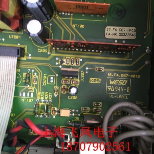 A081*科比变频器F4系列17.F4.087-H419驱动器