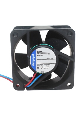 德国EBM风机614NGHH 614NHHR 6025 24V 变频器散热风扇6*6mm 1.8W