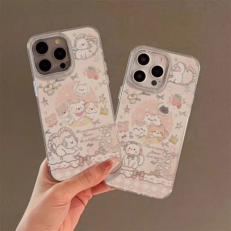 治愈系猫咪小狗MD羽纱苹果壳