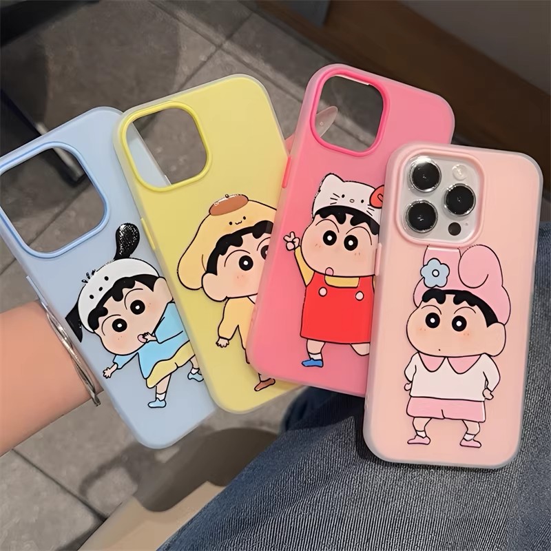 小新三丽鸥果冻壳卡通防摔