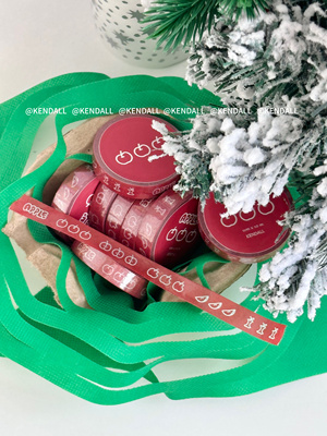 清仓特价-KENDALL文创｜苹果特油和纸胶带手帐素材