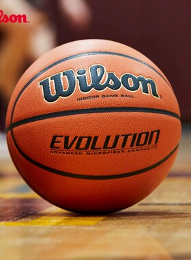 Wilson威尔胜Evolution篮球正品超纤PU比赛用球专业竞赛室内7号球