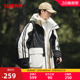 舒适休闲百搭保暖外套Y 连帽时尚 鸭鸭户外羽绒服男士 2025秋冬短款