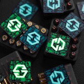 CODE GGZ搞个章 A06骸骨夜光士气章机能风魔术贴识别章