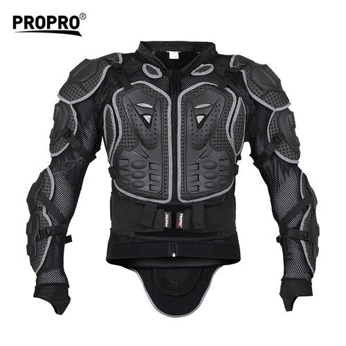 PROPRO 越野摩托车护甲衣赛车服护胸护背防摔衣骑行盔甲滑雪护具