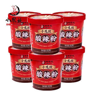 小龙坎酸辣粉12桶装重庆正宗红薯粉麻辣粉丝速食米线方便速食米粉