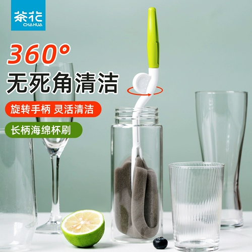 茶花 Поролоновый ершик для бутылочки, щетка, щеточка