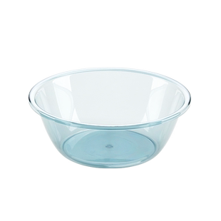 茶花透明盆子家用加厚小盆子洗菜盆塑料盆专用洗衣盆洗脸盆洗脚盆