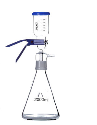 溶剂过滤器250/500/1000/2000/5000ml砂芯溶剂抽滤瓶过滤装置滤杯