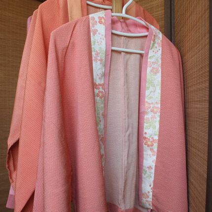 蒲月 正绢桑蚕丝提花印花缘边唐法门寺短衫直领半袖 汉服夏季日常