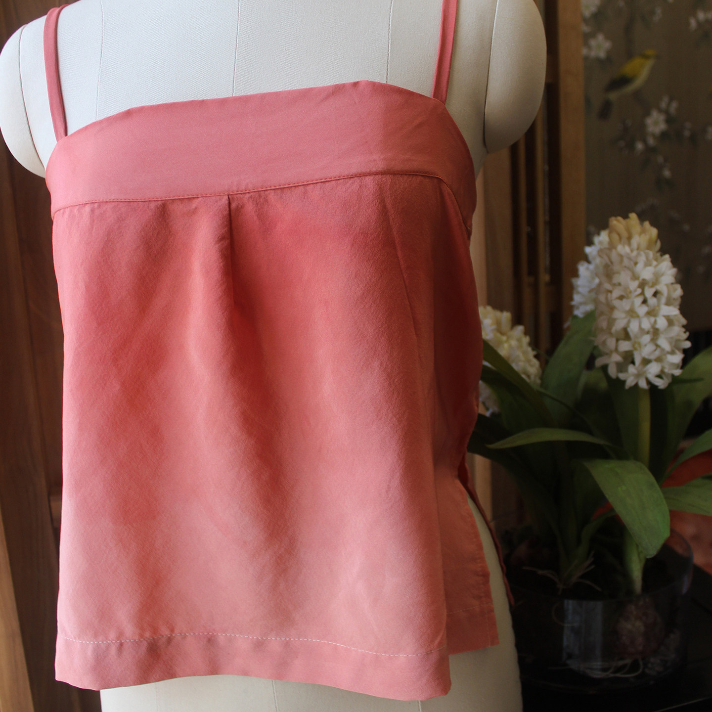 乱红 桑蚕丝草木染渐变橙黄色改良宋制抹胸汉服 特价日常吊带内搭,女装/女士精品,汉服上装,淘宝优惠券,粉丝福利购,淘宝优惠卷