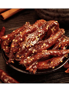 麻辣味凤尾鱼 50g 香辣麻辣银鱼仔小鱼干辣味零食小吃即食下饭