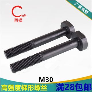 M30 T形槽T型螺栓模具压板梯形梯型螺丝*100x150x200x250x300-500