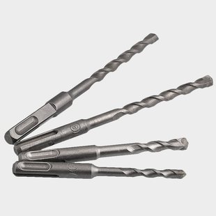 电锤钻头方柄圆柄冲击钻头穿墙体水泥混凝土建工加长钻头M6M8-M20