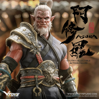 【售罄】VTOYS 阿修罗-赤刹  6寸 1/12 可动布衣收藏人偶