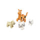 斑点狗 宠物 小颗粒积木玩具零配件 法斗犬哈士奇 小动物 29602