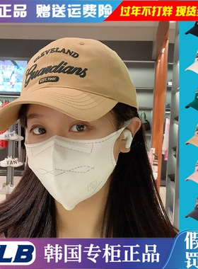 韩国正品MLB软顶棒球帽子遮阳防晒帽男女联名款鸭舌帽3ACPL033N