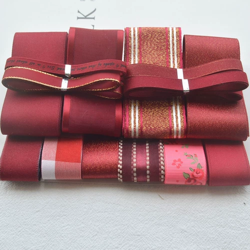 Высококлассная лента ручной работы, заколка для волос, набор материалов с бантиком, аксессуар для волос для детей и взрослых, «сделай сам»