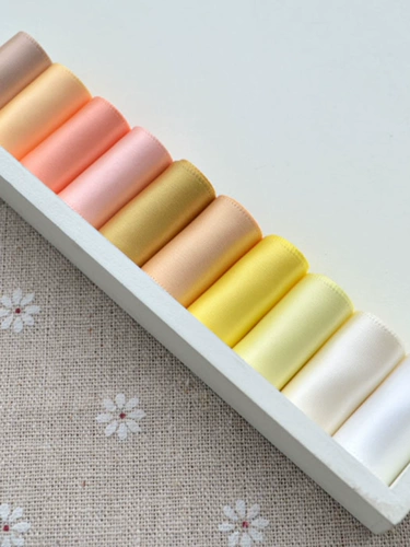 Двусторонная высококачественная лента, упаковка ручной работы, аксессуар для волос с бантиком, аксессуары, 25мм, из полиэстера