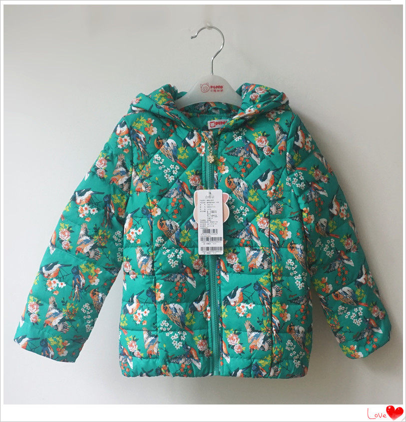 小猪班纳秋冬新品中厚款羽绒服