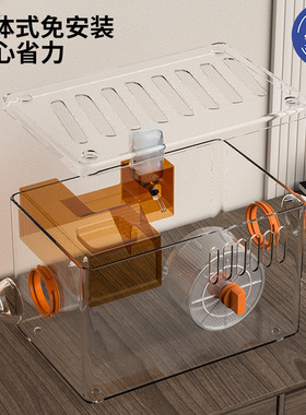 仓鼠笼子别墅用品全套亚克力金丝熊仓鼠窝双层多层组合厂