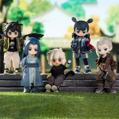 SIMONTOYS【罗小黑战记2】盲盒12分BJD可动关节电影摆件玩偶手办