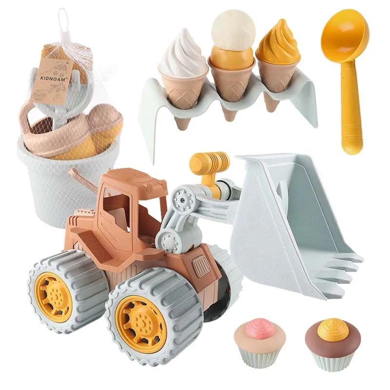 Children Sand Beach Toys Simulation Ice Cream Cake Model Bul