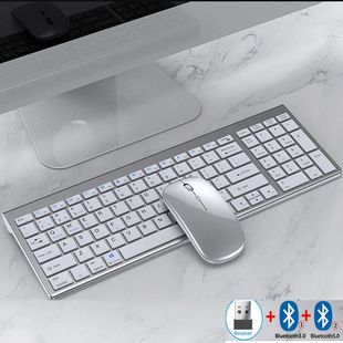 Jomaa Slim Rechargeable Bluetooth Keyboard and Mouse Set for