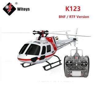 WLtoys XK K123 6CH Brushless AS350 Scale 3D6G Modes RC Helic