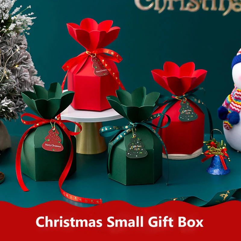 20 Pcs/Lot Christmas Small Gift Packaging Box Creative Vase