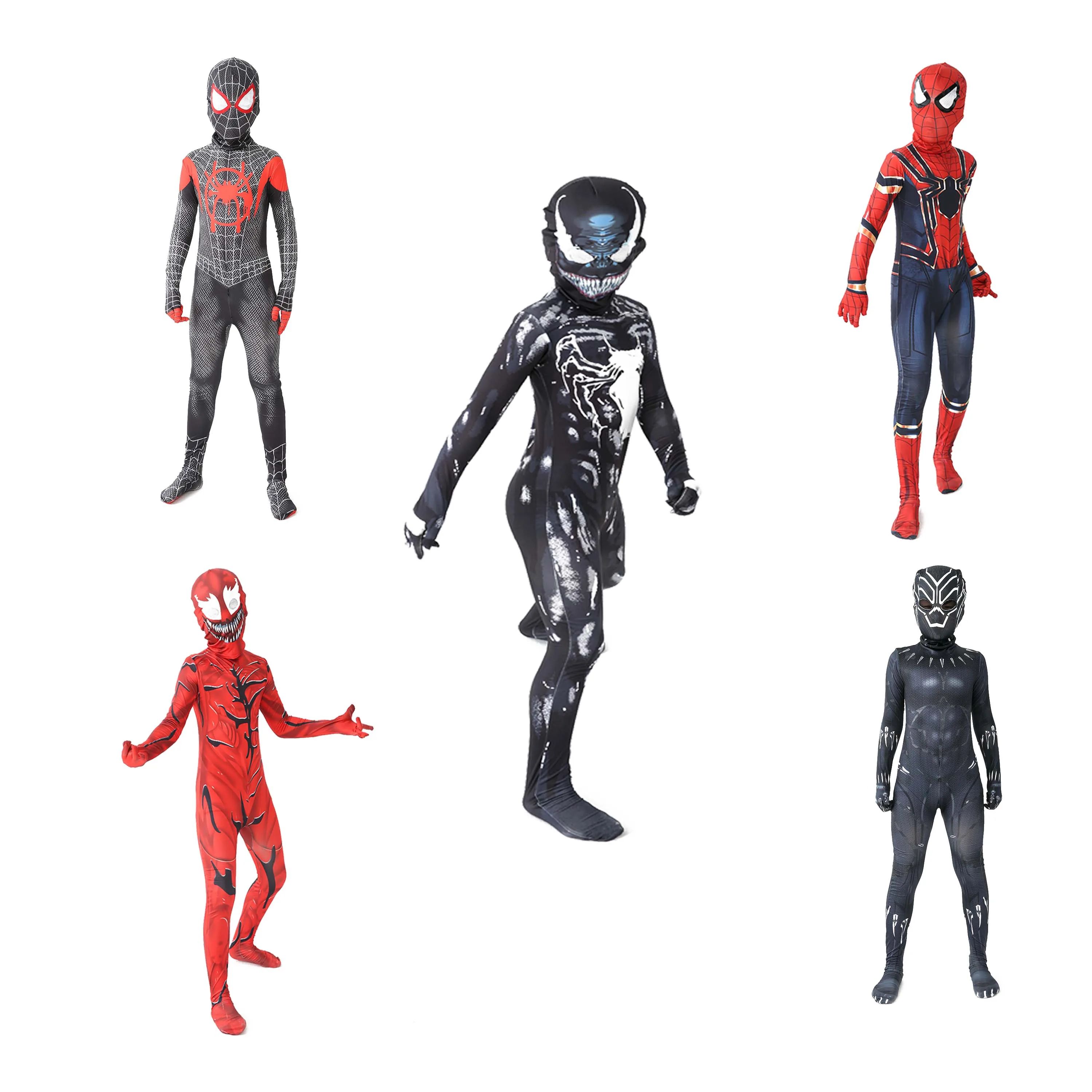 12 Style Classic Cosplay SpiderMan Costumes for Halloween Ch