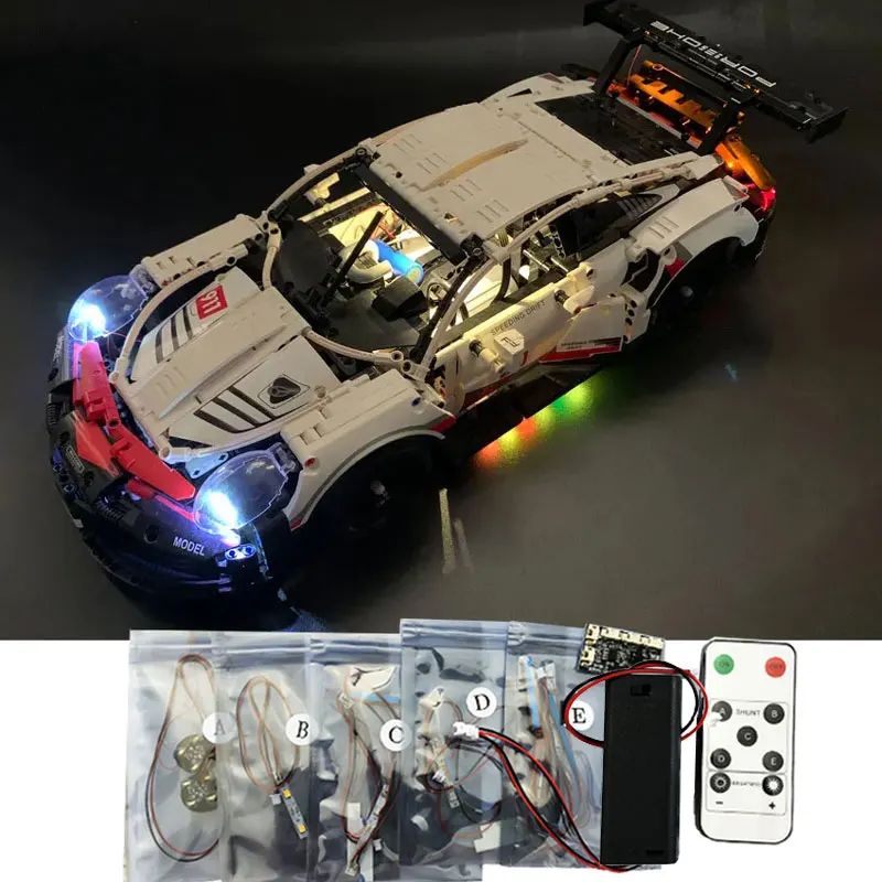 Led Light For 42096 20097 Technical Car Building Blocks City