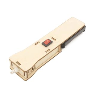 DIY Flashlight Model Science Toys for Kids Wooden STEM Techn