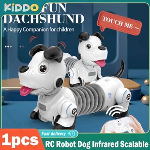 RC Robot Dog Puzzle Machine Dachshund Infrared Electronic Re