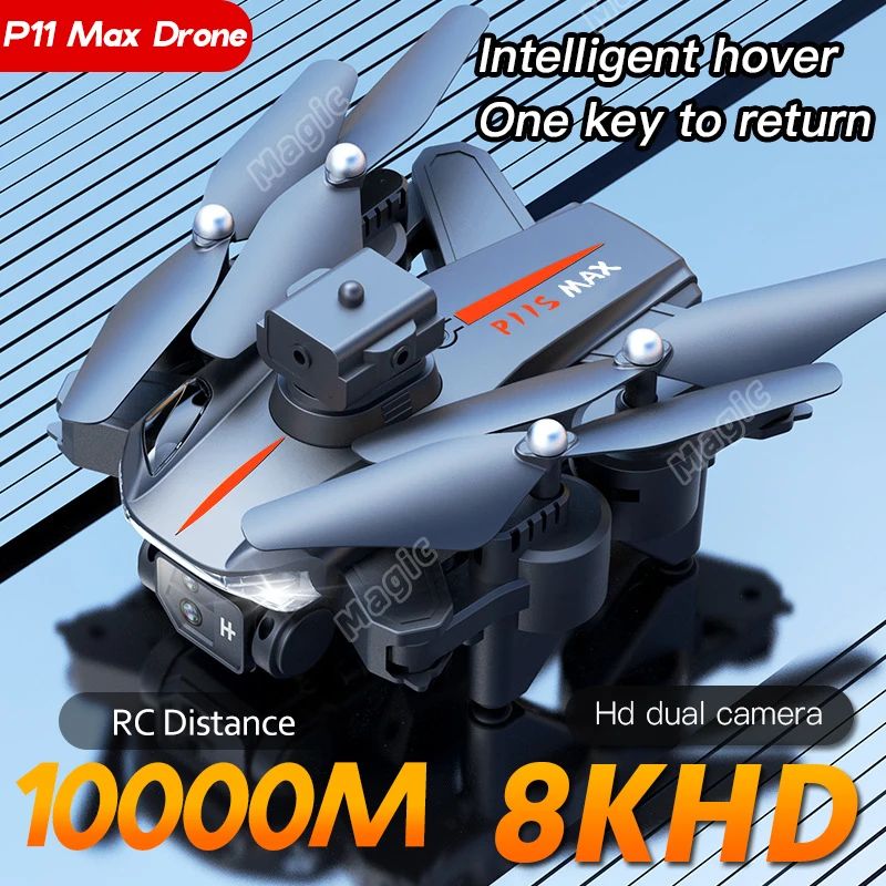 P11 Pro MAx Drone GPS Professional 8K HD Aerial Photography