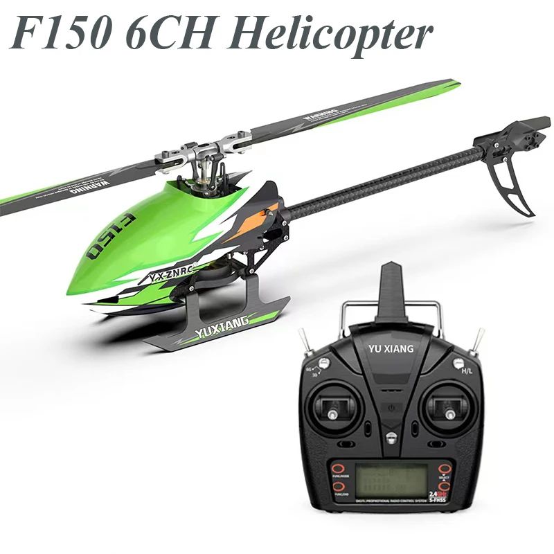 Parkten F150 2.4G RC Helicopter 6CH 6-Axis Gyro 3D6G 2507 An