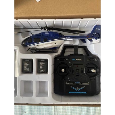 New C187 Remote Control Airplane Kubingke Ec135 Model Remote