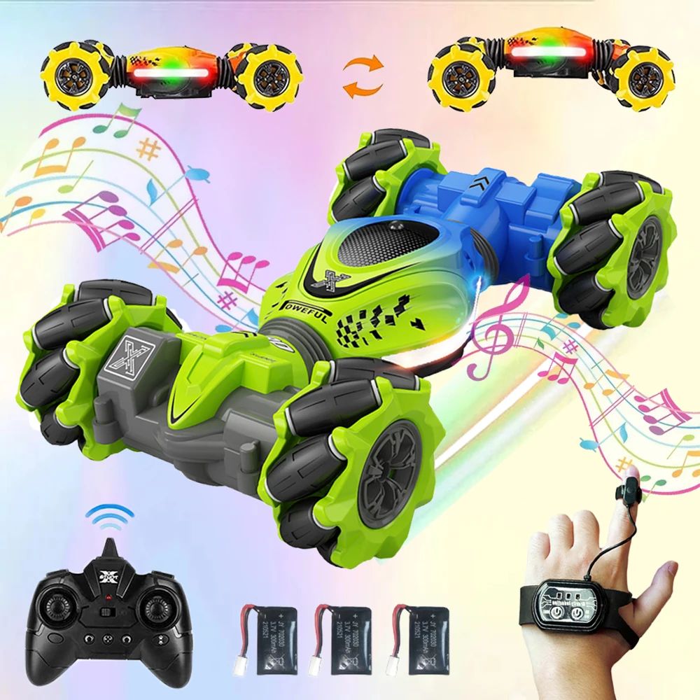 4WD RC Car Toy 2.4G Radio Remote Control Cars RC Watch Gestu