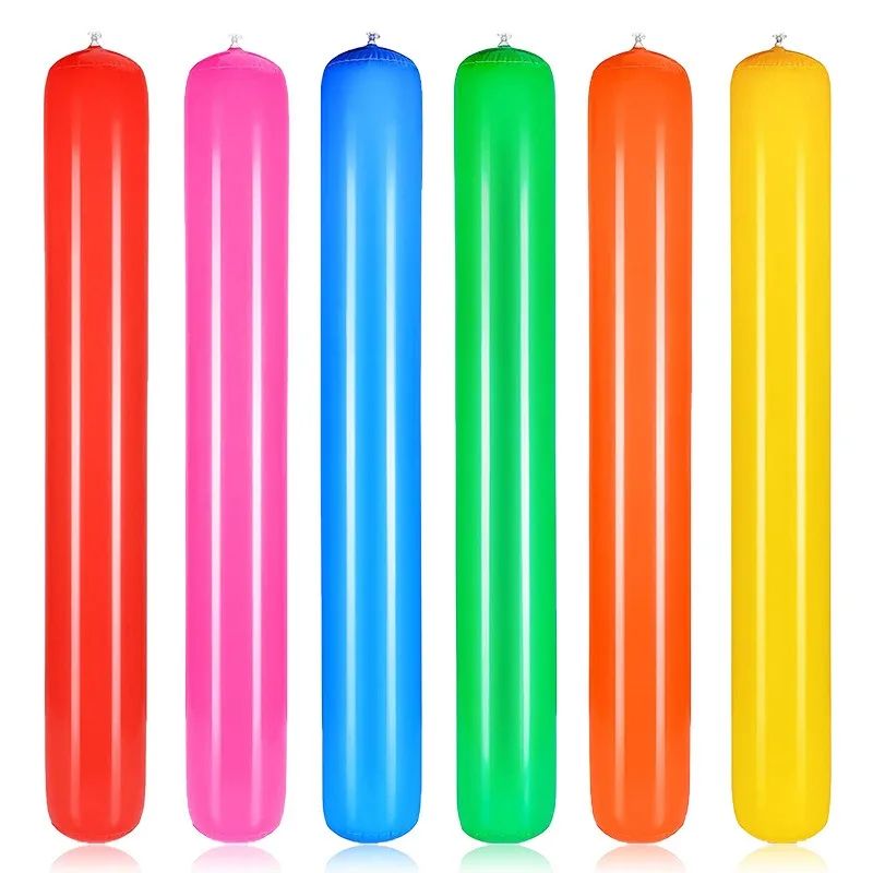 4PCS Inflatable Cheer Sticks Colorful Adults Float Water Noo