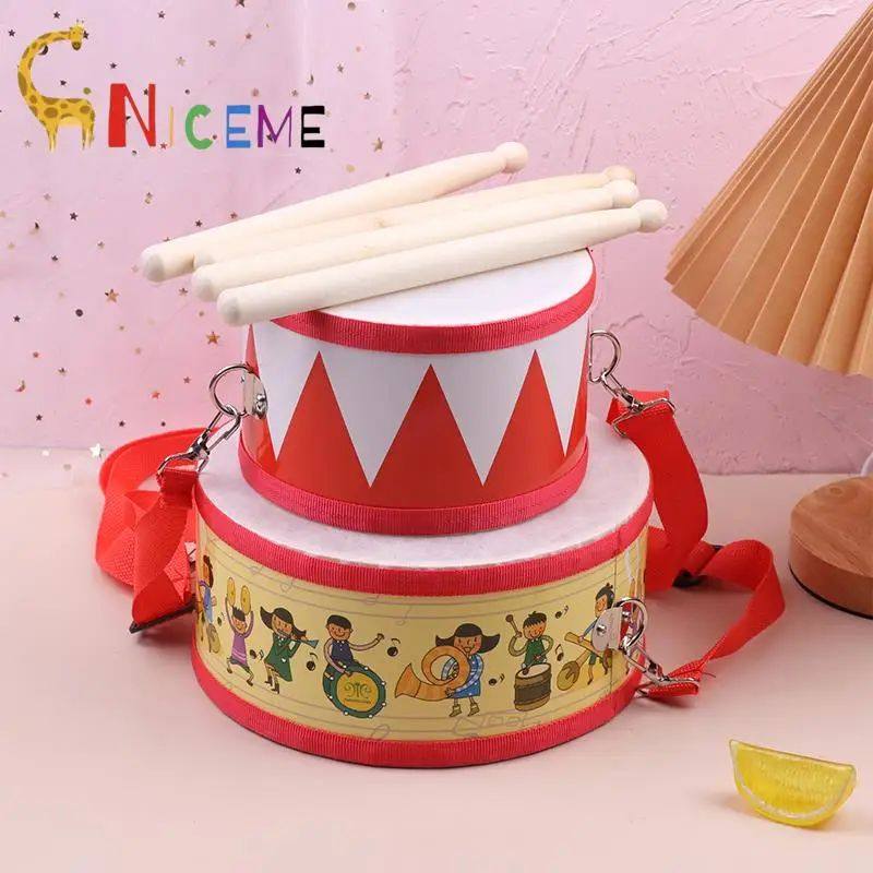 Drum Wood Kids Early Educational Musical Instrument For Chil