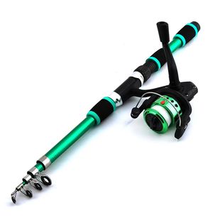 Fishing Pole Set Full Kits With Telescopic Fishing Rod And S
